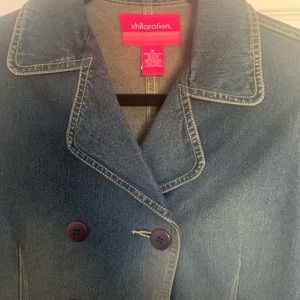 Womens medium xhilaration denim jacket